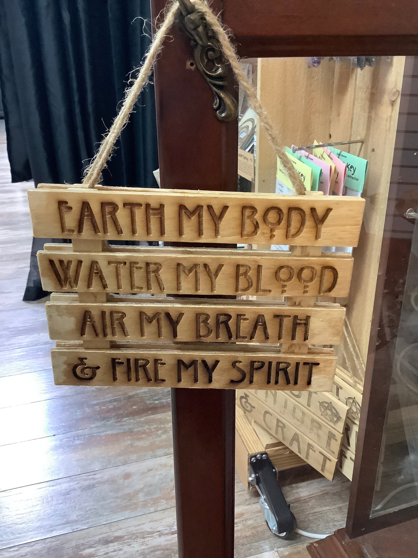 Sign- Earth, Water, Air, & Fire
