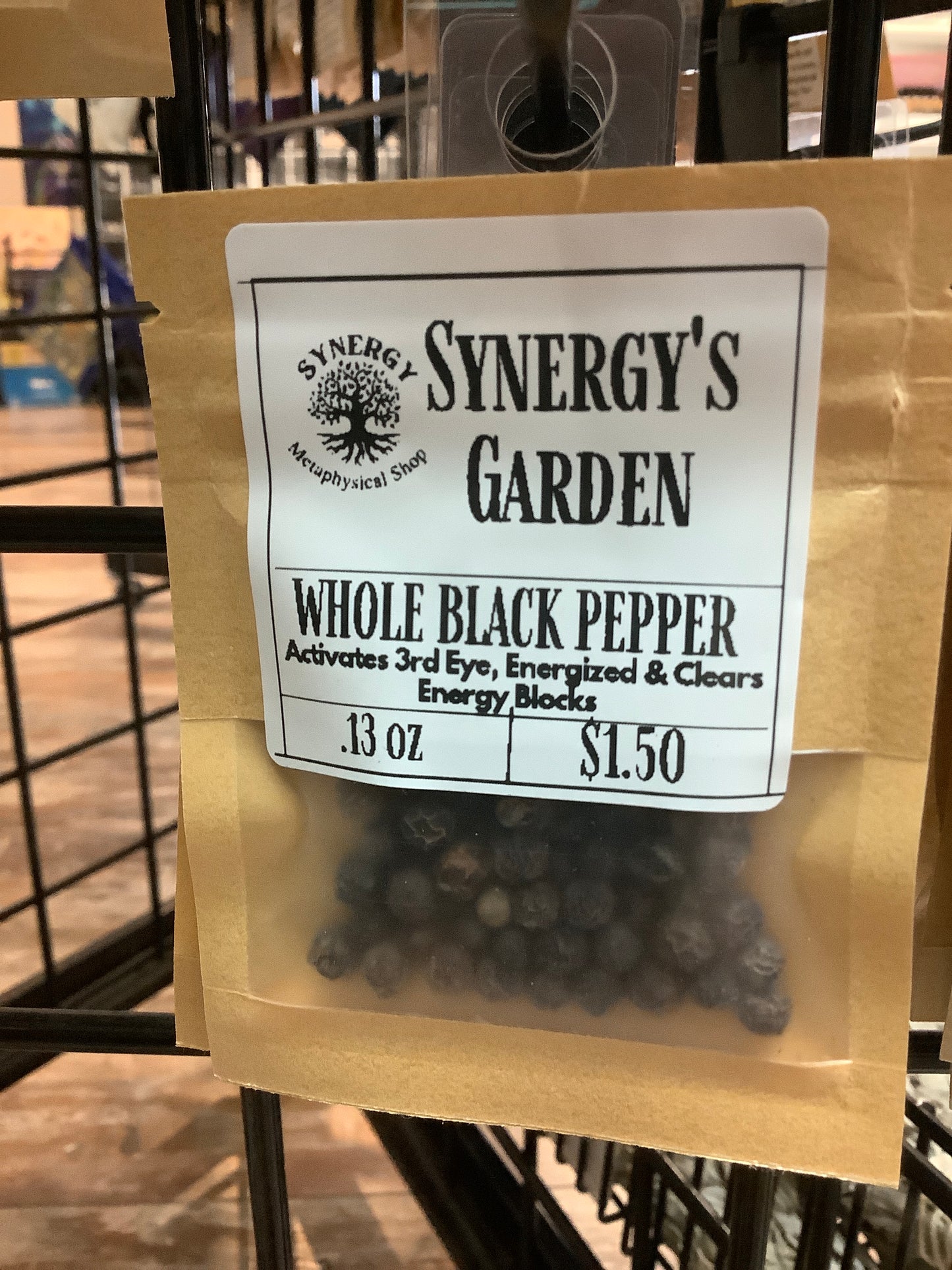 Whole Black Pepper .13oz