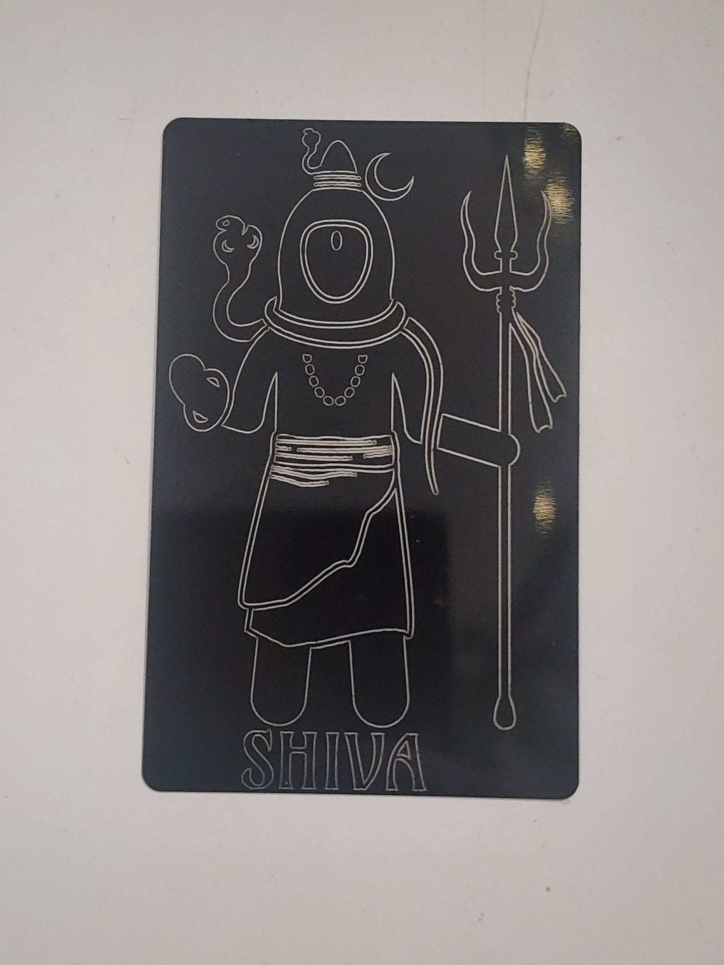 Deity Metal Cards - Hindu Pantheon