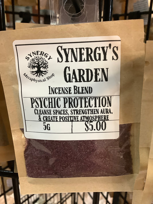 Incense Blend Ritual- Psychic Protection