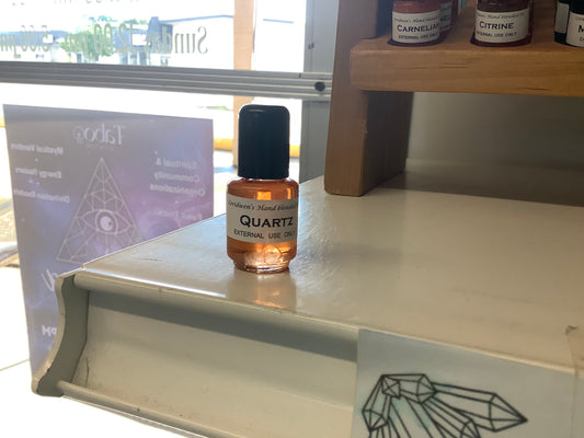 Crystal Oil Quartz - Harmonize All Chakras, Clarity of Thought
