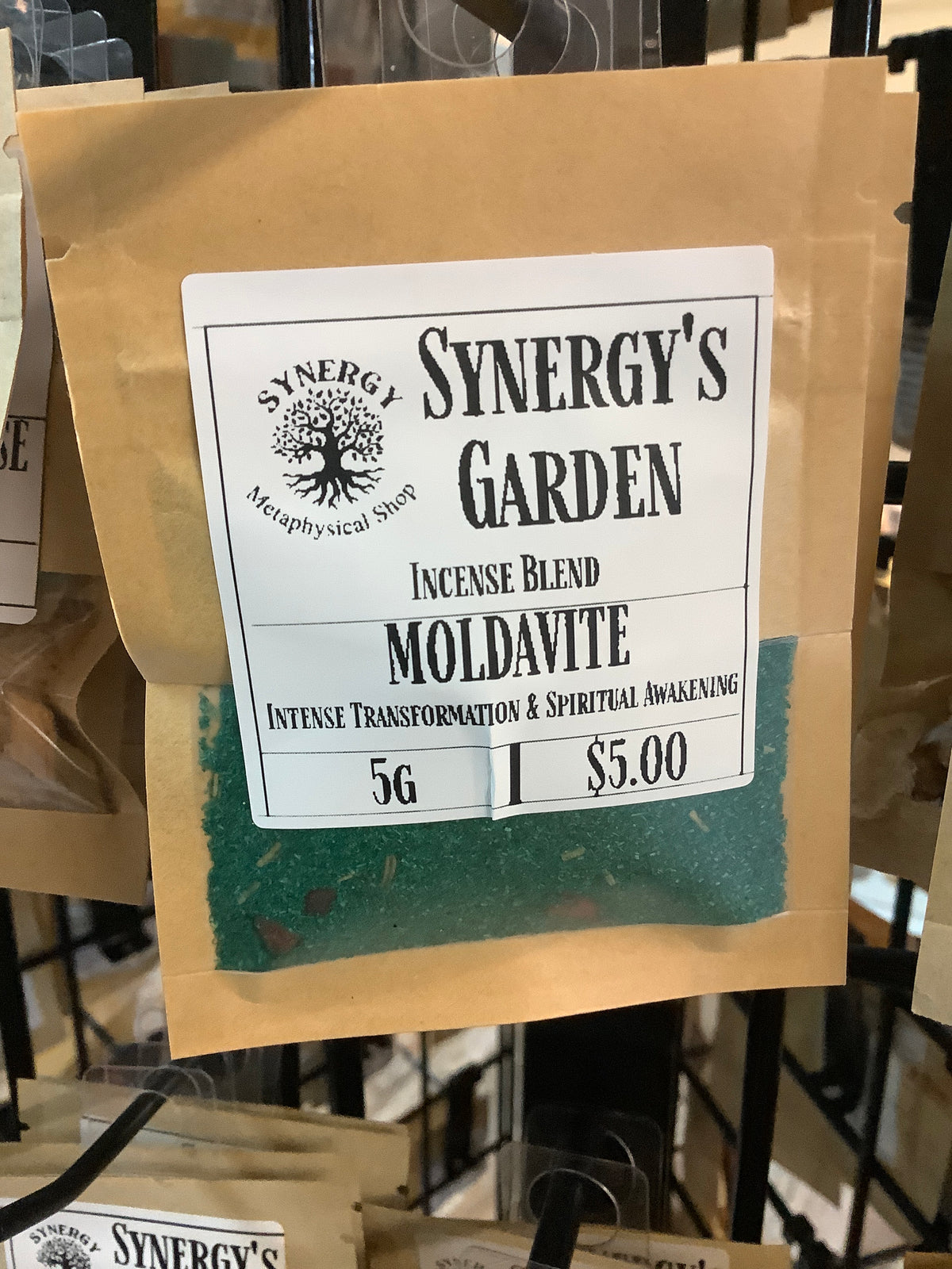 Incense Blend Ritual- Moldavite - Transformation, Higher Power