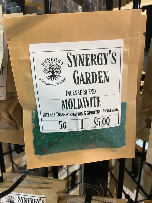 Incense Blend Ritual- Moldavite - Transformation, Higher Power