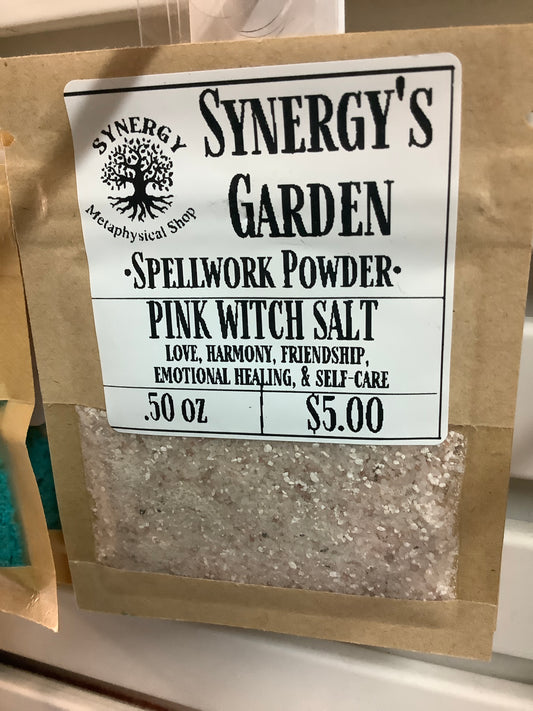 Magick- Salt Himalayan Pink Witch's
