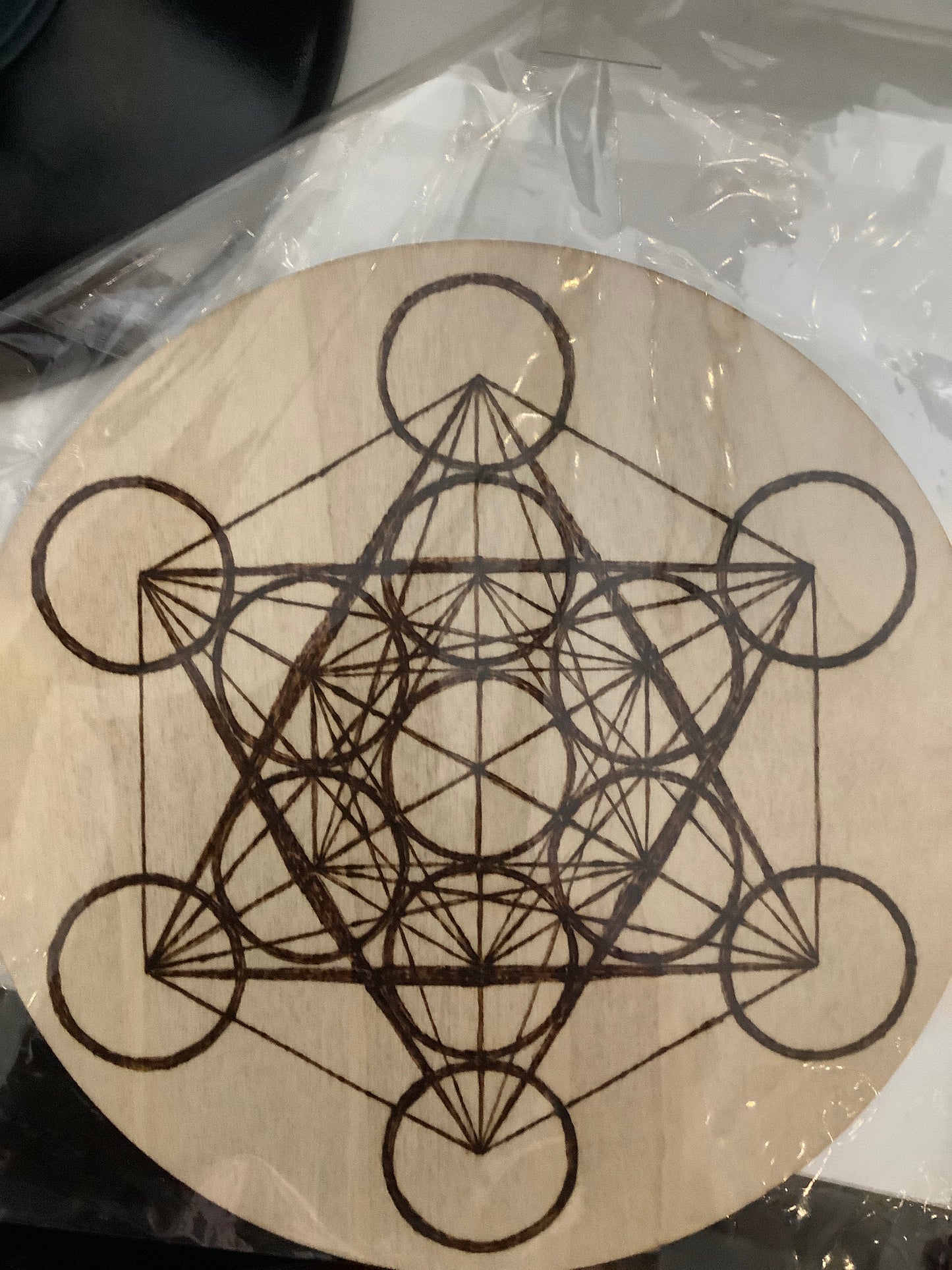 Board UM Crystal Grid 8” Metatron