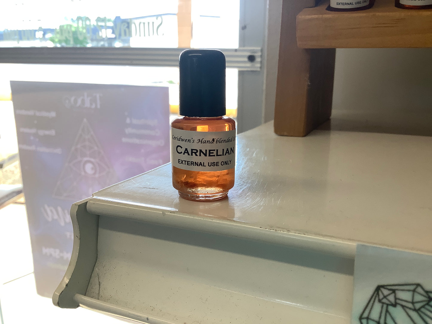 Crystal Oil Carnelian - Courage and Inner Strength