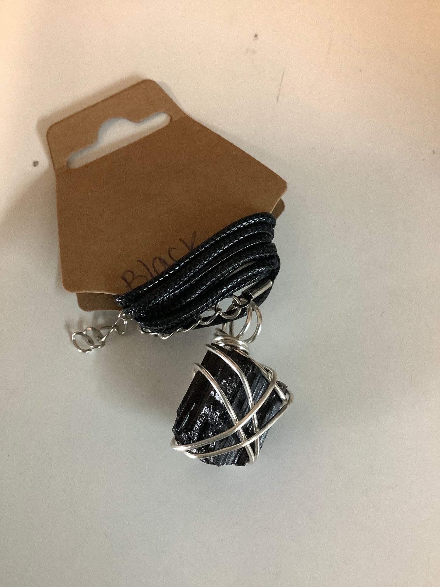 Necklace IAW Tourmaline Black