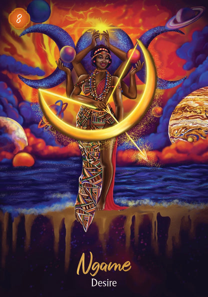 African Goddess Rising Oracle Deck