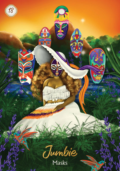 African Goddess Rising Oracle Deck