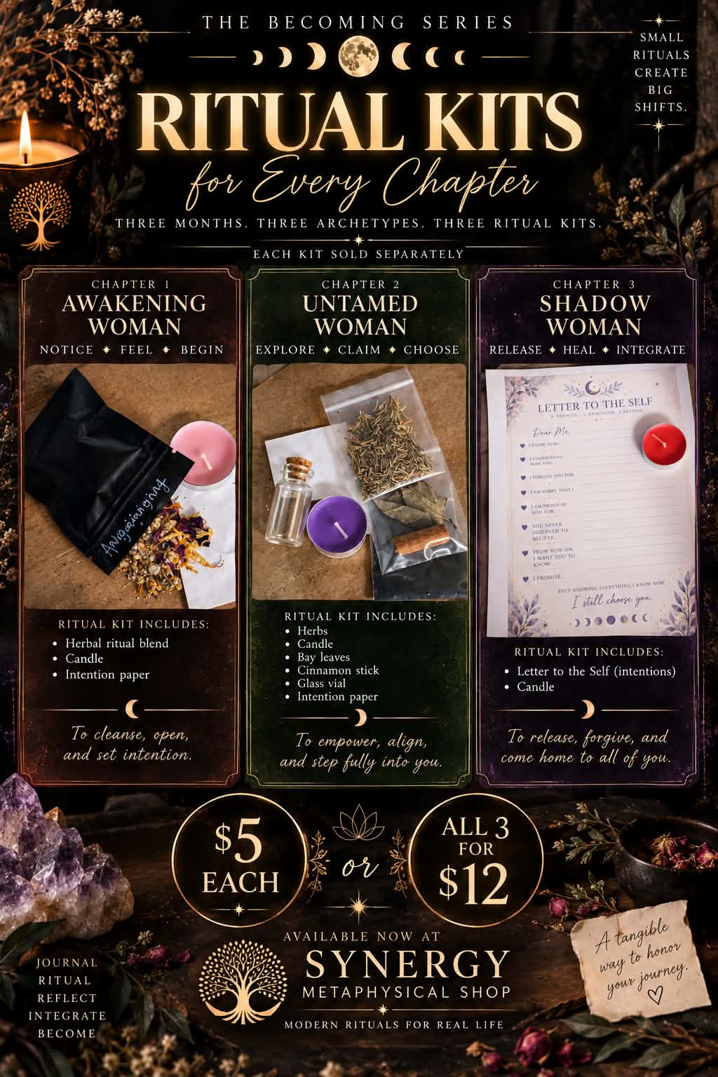 The Becoming Ritual Kits