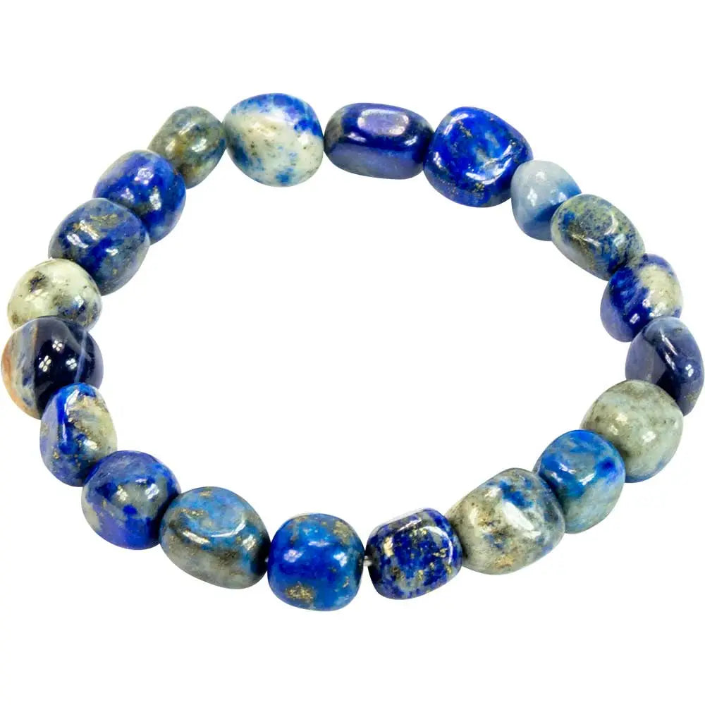 Bracelet Stretch Tumbled 6-8mm - Lapis Lazuli