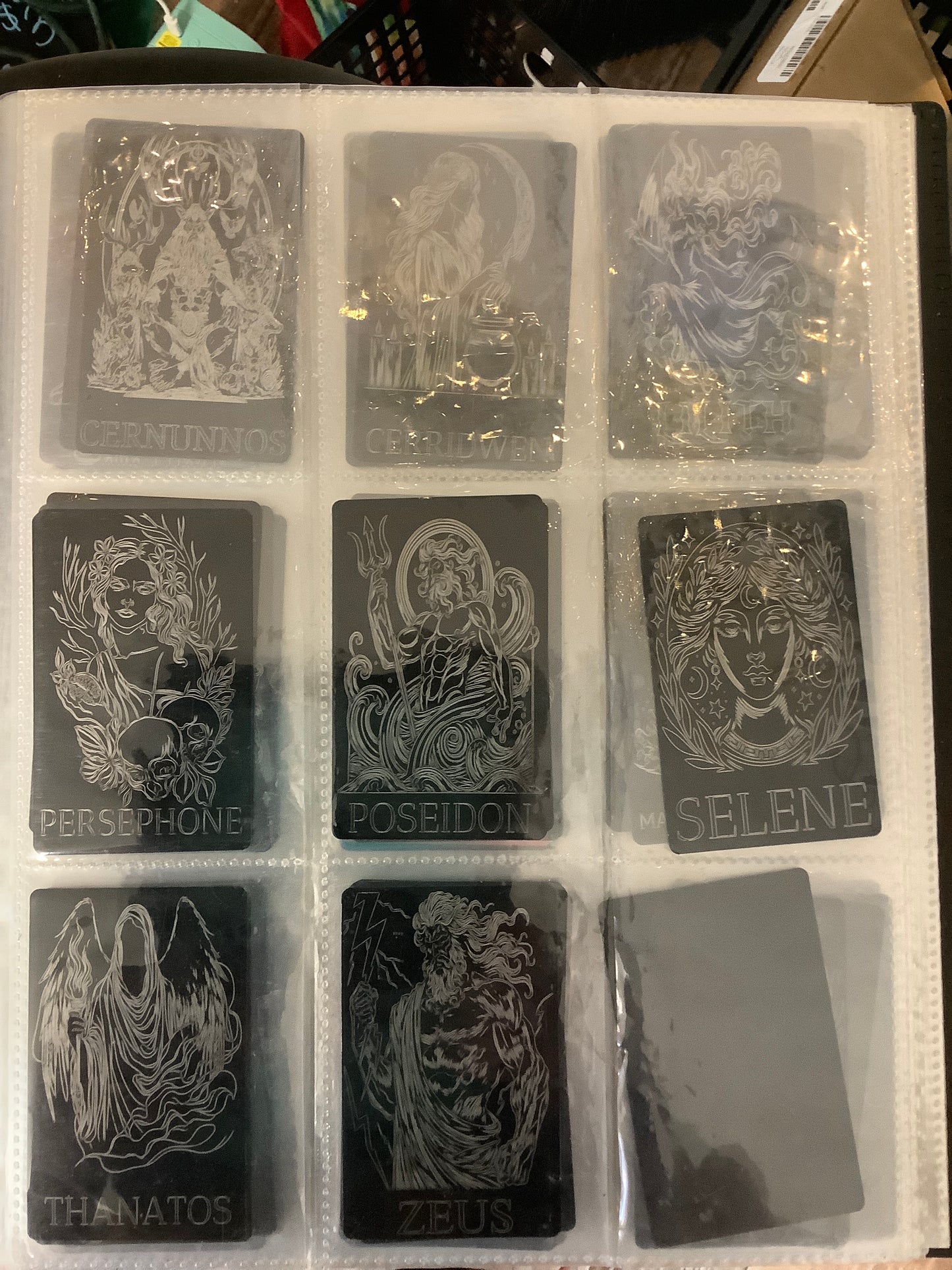 Deity Metal Cards - Norse Pantheon