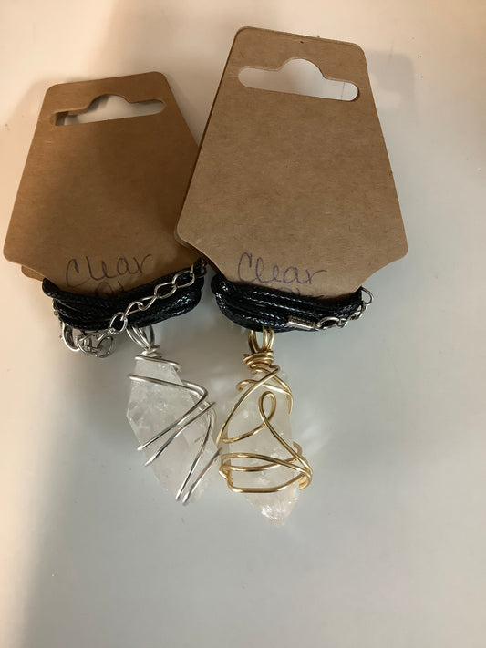 Necklace IAW Quartz Clear
