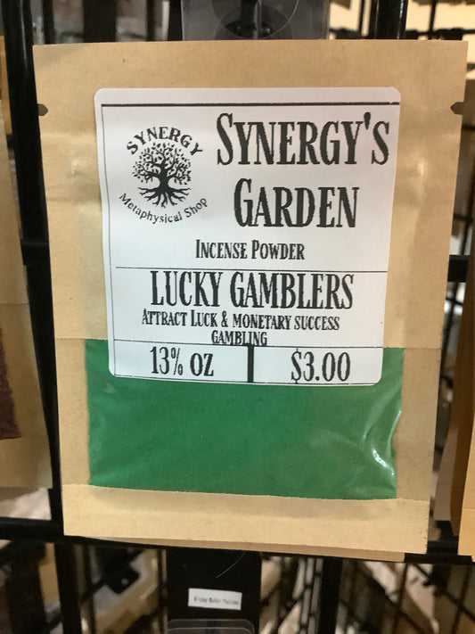 Incense Blend Ritual- Lucky Gamblers