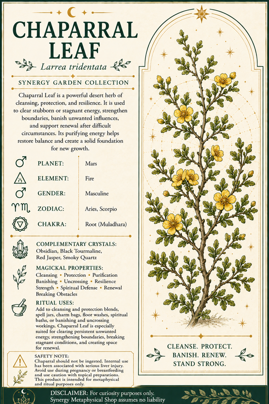 Chaparral Leaf .13 oz