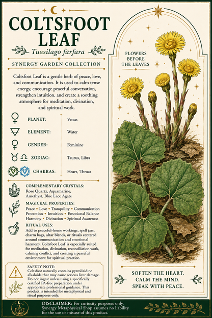 Coltsfoot Leaf .13oz