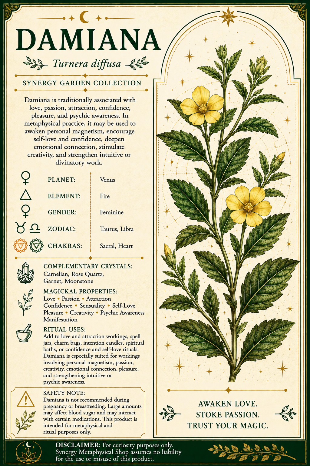 Damiana .125oz