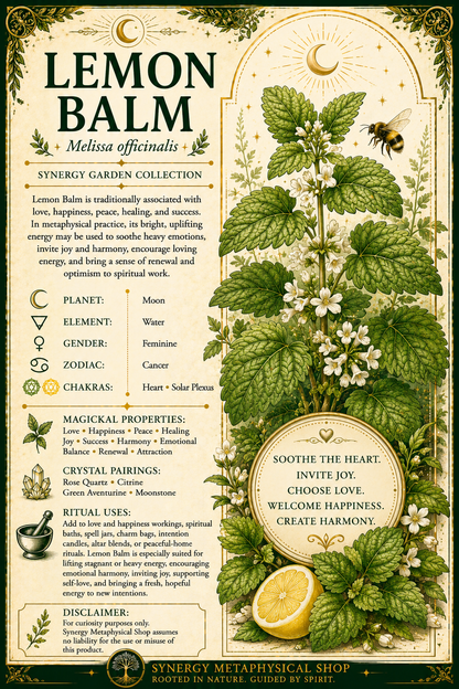 Lemon Balm .125oz