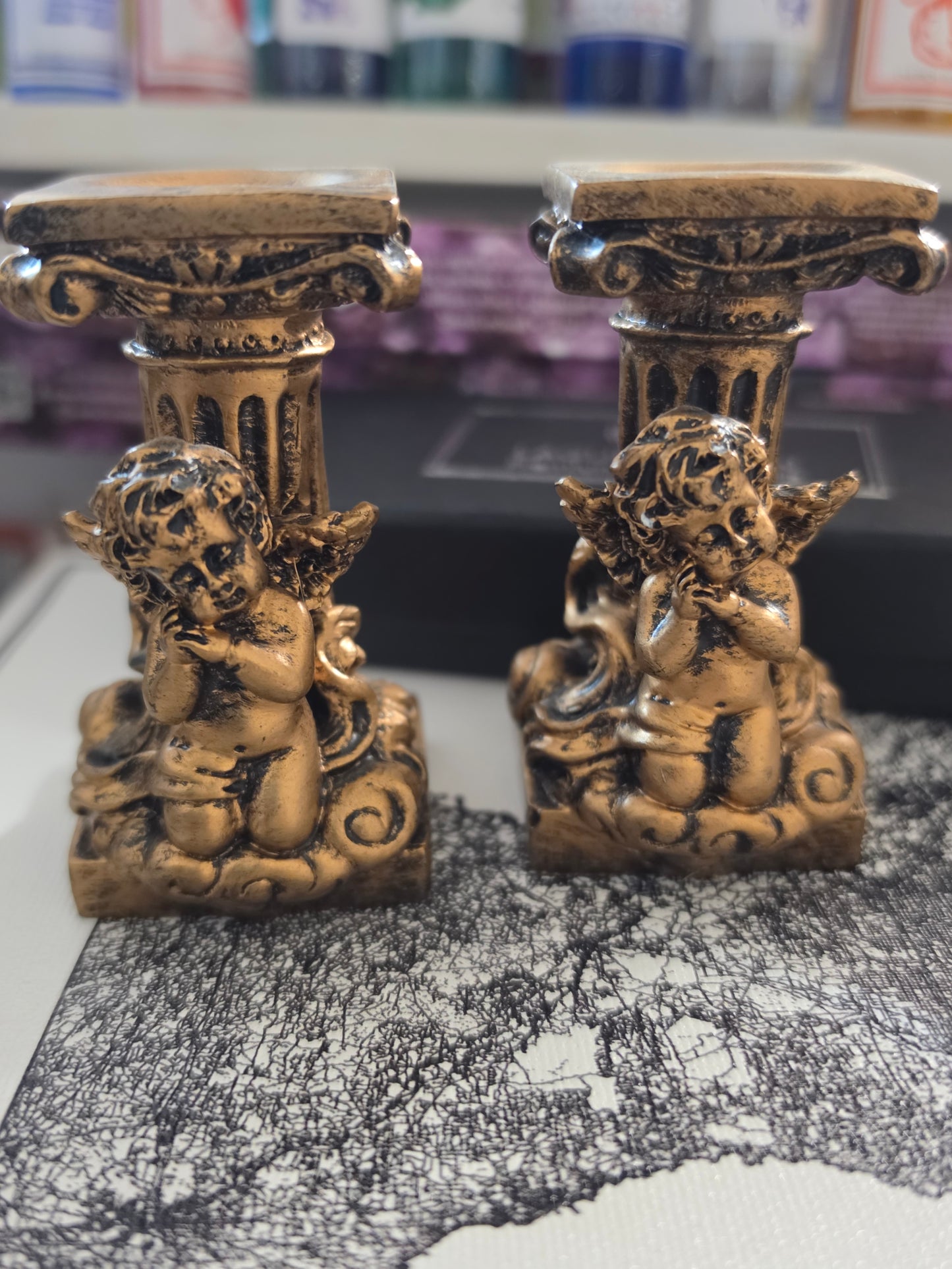 Sphere Stand Cherub