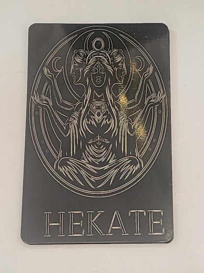 Deity Metal Cards - Greek Pantheon