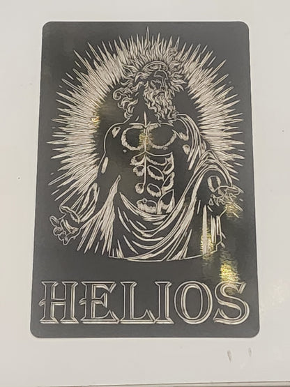 Deity Metal Cards - Greek Pantheon