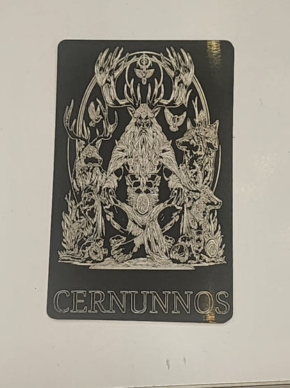 Deity Metal Cards - Celtic Pantheon