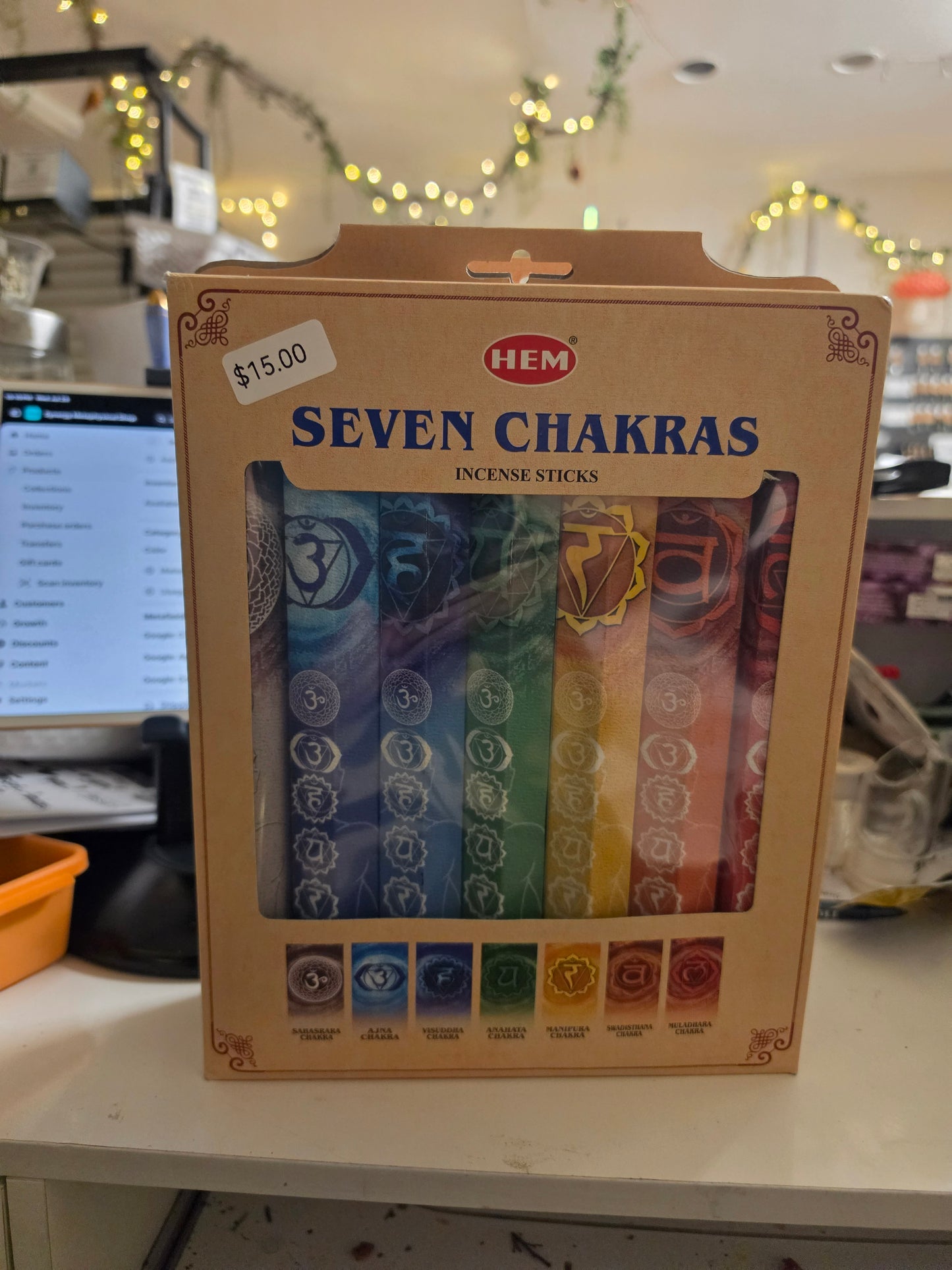 Seven Chakras Incense Pack