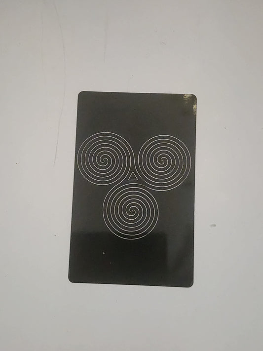 Deity Metal Cards Occult Symbols