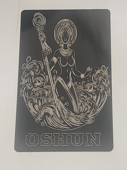 Deity Metal Cards -Yoruba/Orisha Pantheon