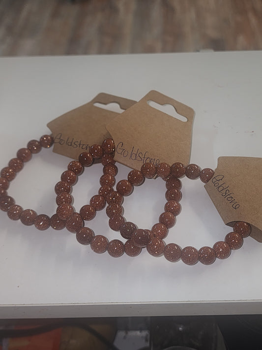 Bracelet Goldstone