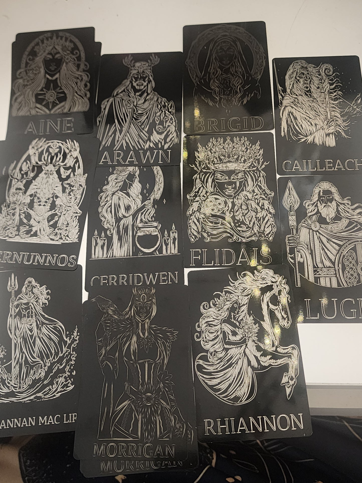 Deity Metal Cards - Celtic Pantheon