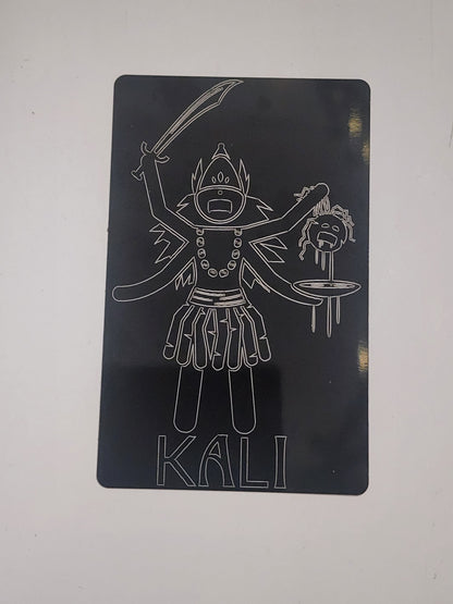 Deity Metal Cards - Hindu Pantheon
