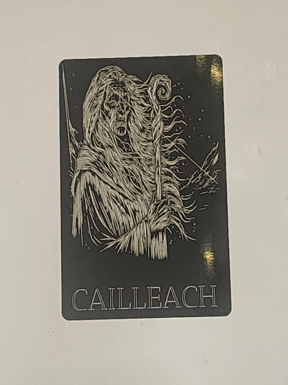 Deity Metal Cards - Celtic Pantheon