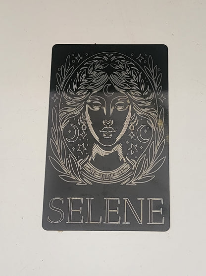 Deity Metal Cards - Greek Pantheon