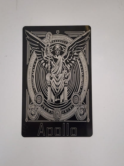 Deity Metal Cards - Roman Pantheon