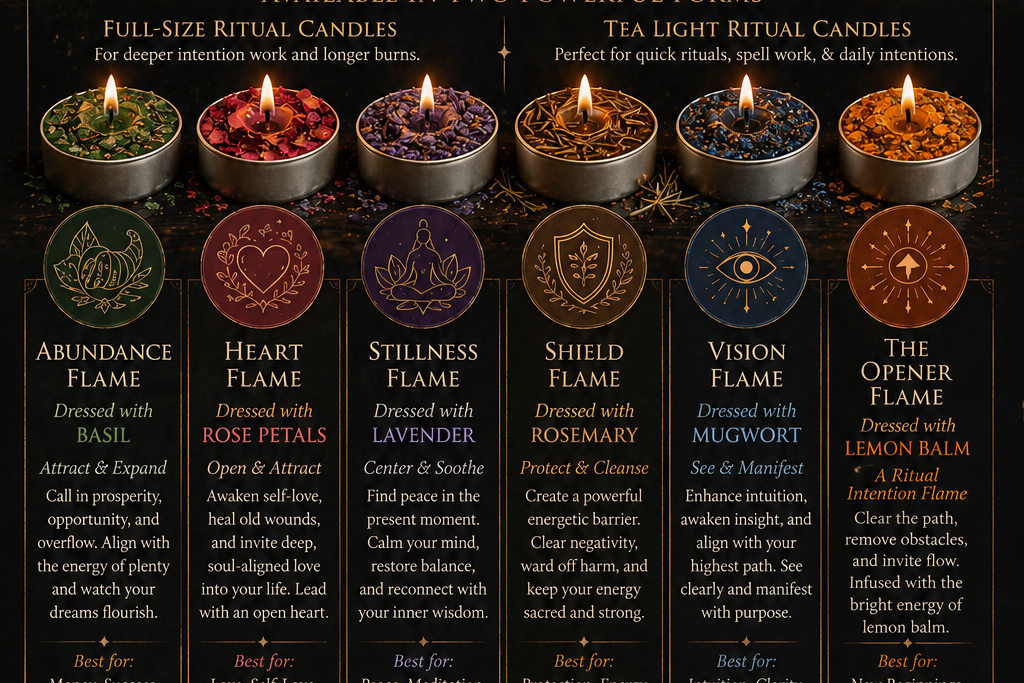 Candle Sacred Flame Tea Lights