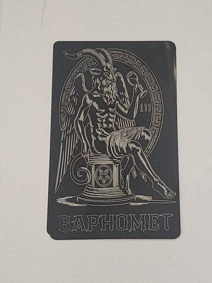 Deity Metal Cards - Dark Arts Pantheon