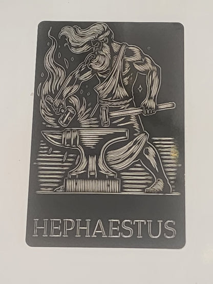 Deity Metal Cards - Greek Pantheon