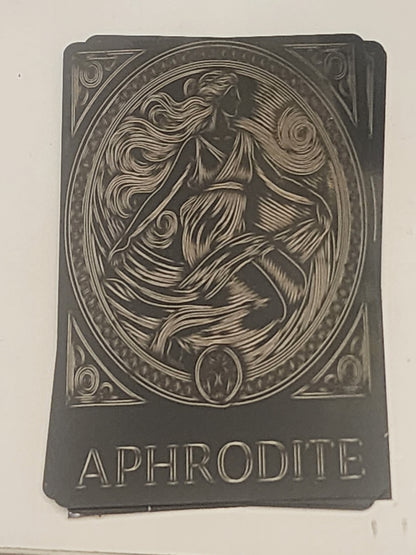 Deity Metal Cards - Greek Pantheon