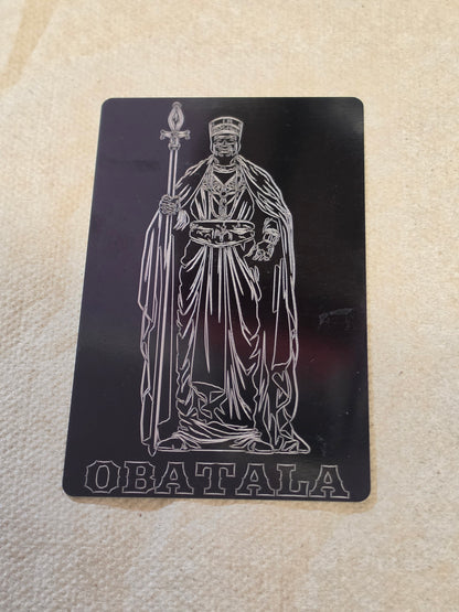 Deity Metal Cards -Yoruba/Orisha Pantheon