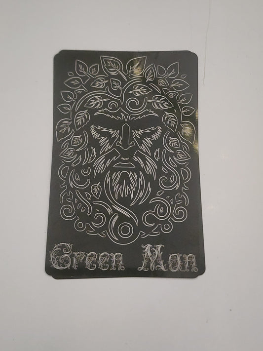 Deity Metal Cards Horned Gods