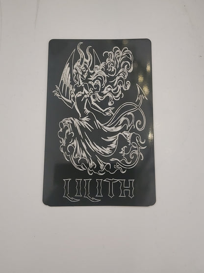 Deity Metal Cards - Dark Arts Pantheon