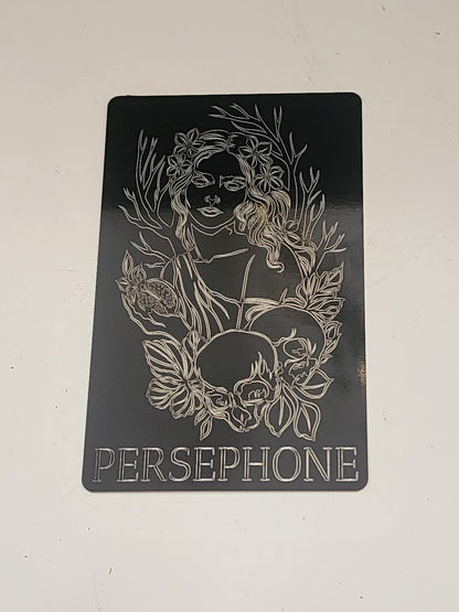 Deity Metal Cards - Greek Pantheon