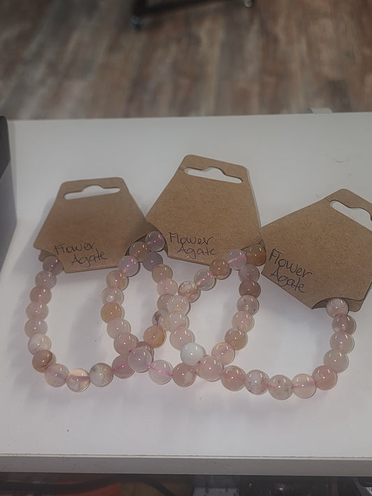 Bracelet Flower Agate