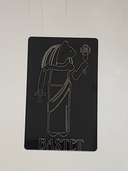 Deity Metal Cards - Egyptian Pantheon