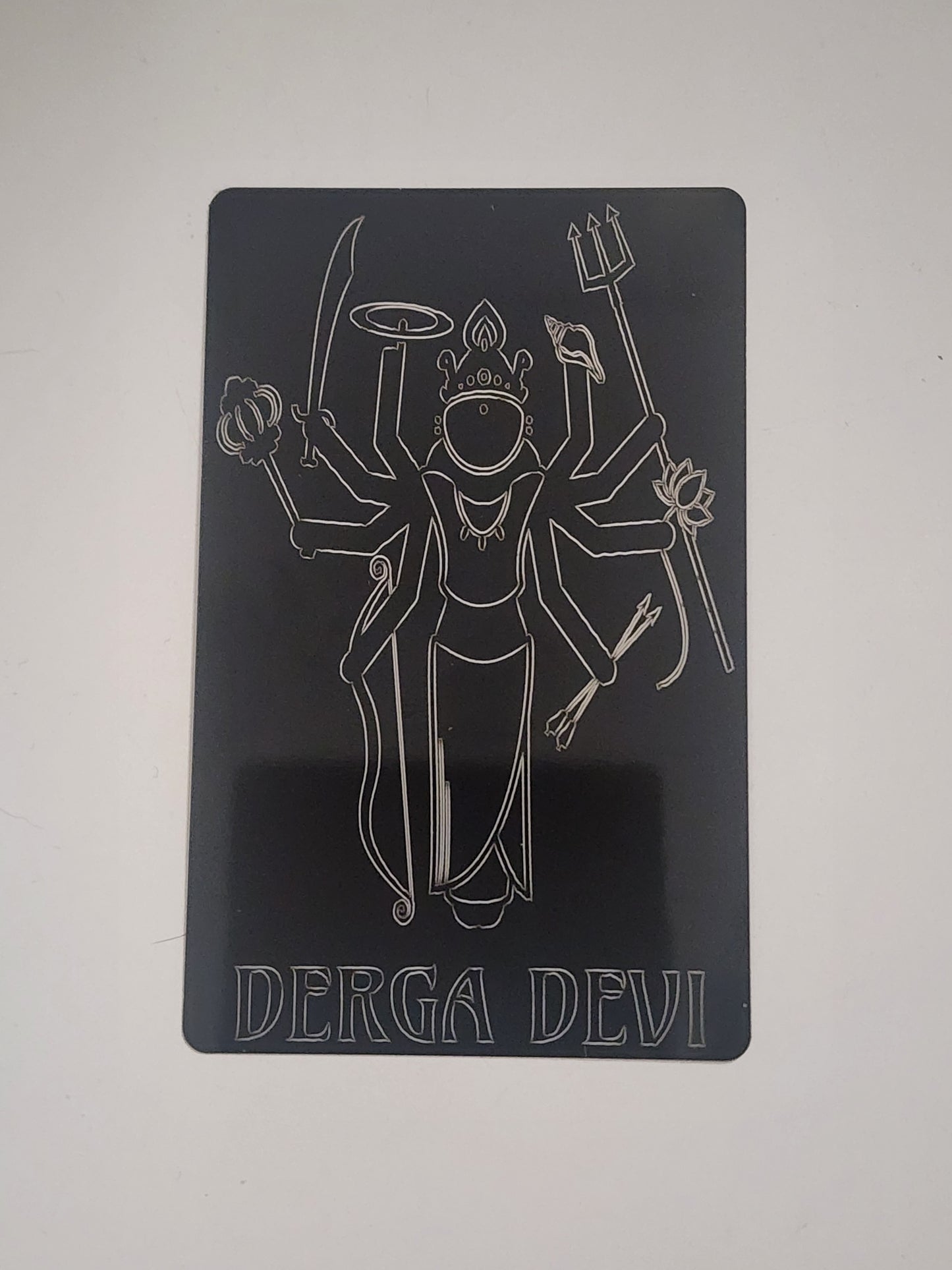Deity Metal Cards - Hindu Pantheon