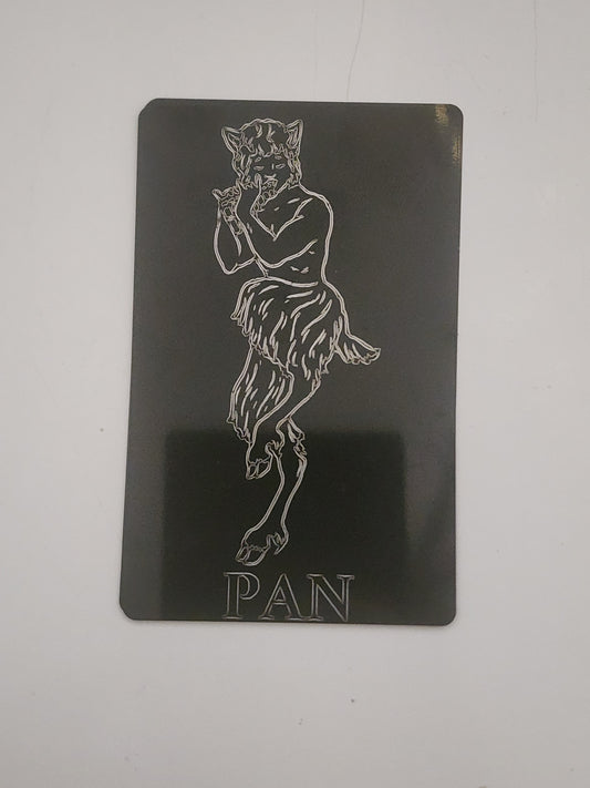Deity Metal Cards Horned Gods