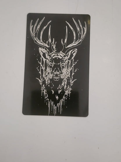 Deity Metal Cards Horned Gods