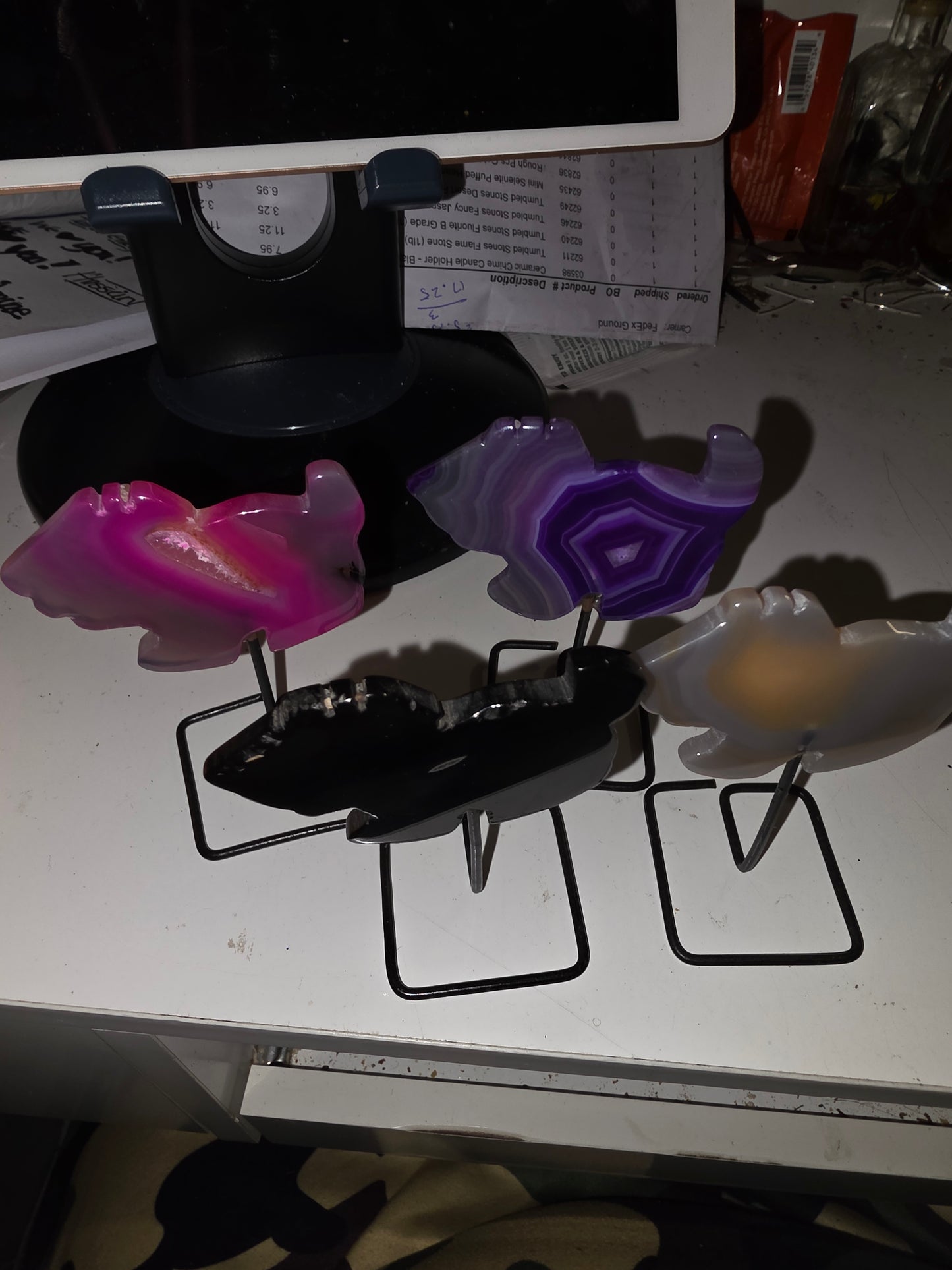 Specimen on Metal Stand