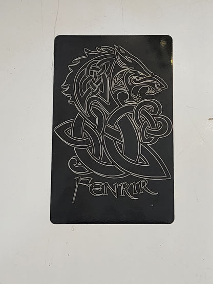 Deity Metal Cards - Norse Pantheon